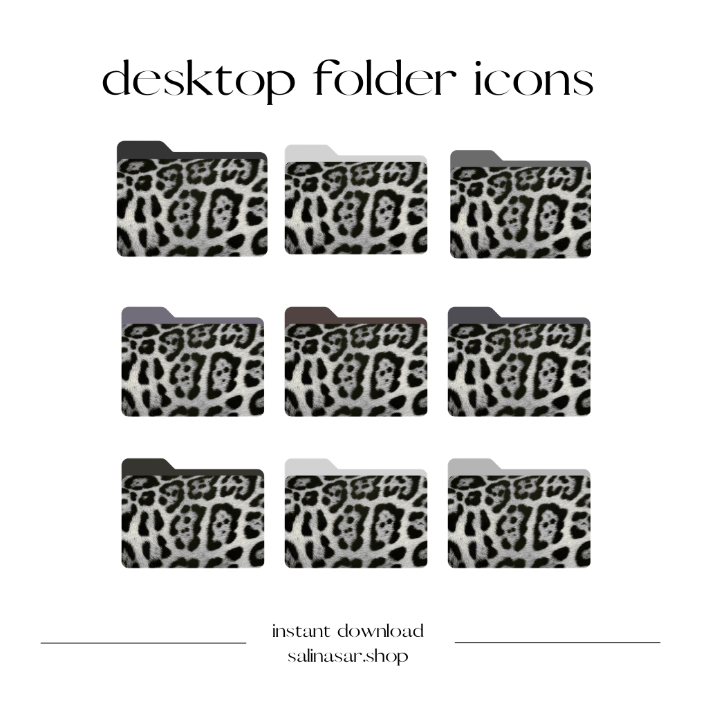 leopard mac icons