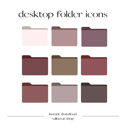burgundy mac icons