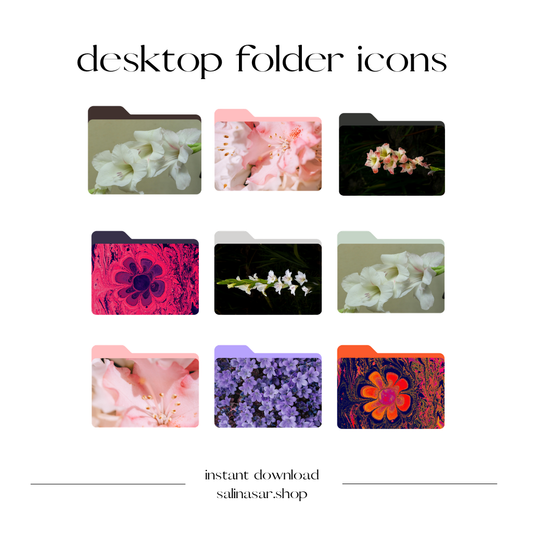flower mac icons