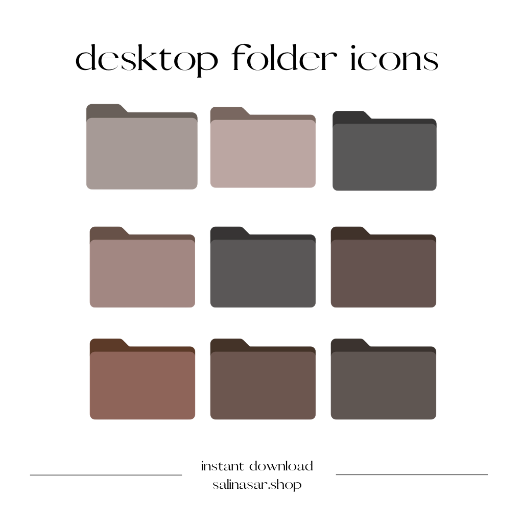 brown mac icons